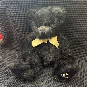Russ Berrie Star of David shalom  Hanukah teddy bear